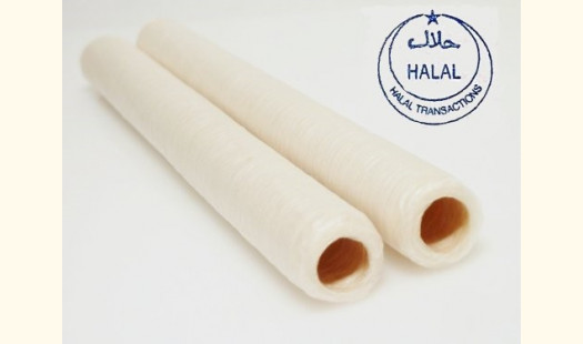 21mm Halal Collagen Sausage  Casings - 2 Pack - Over 80ft 